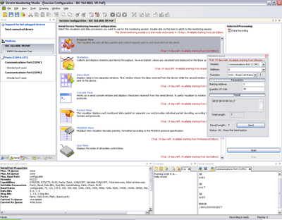 Serial Monitor - Protocol Analyzer 6.22.00.3351 software screenshot