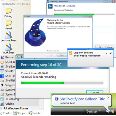 ShellObjects.Net 2012 software screenshot