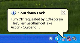 Shutdown Lock 1.5 software screenshot