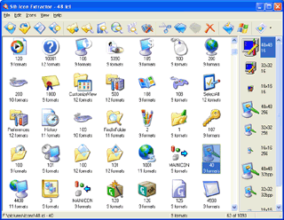 Sib Icon Extractor 3.30 software screenshot