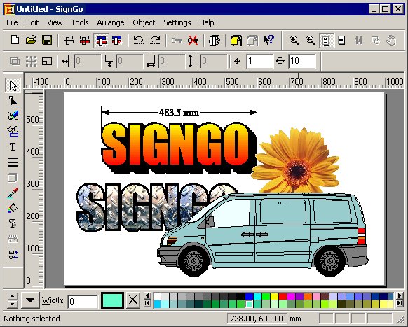 SignGo 1.17 software screenshot