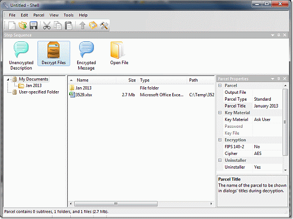Silver Key Free Edition 4.9.1 software screenshot