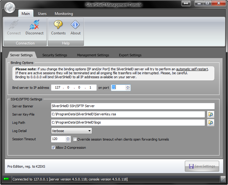SilverSHielD 6.1.11.141 software screenshot