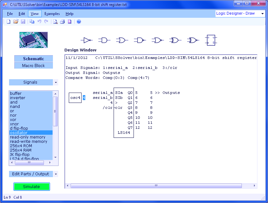 Simple Solver 5.4.2 software screenshot