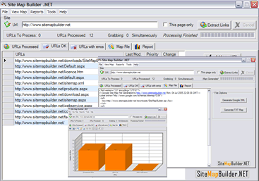 Site Map Builder .NET 1.5 software screenshot