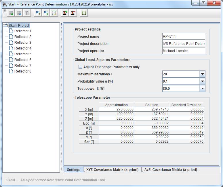 Skalli 1.0.20130330 Pre-Alp software screenshot