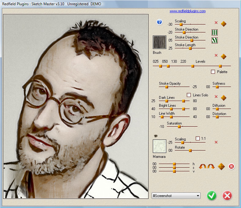Sketch Master plug-in 3.20 software screenshot