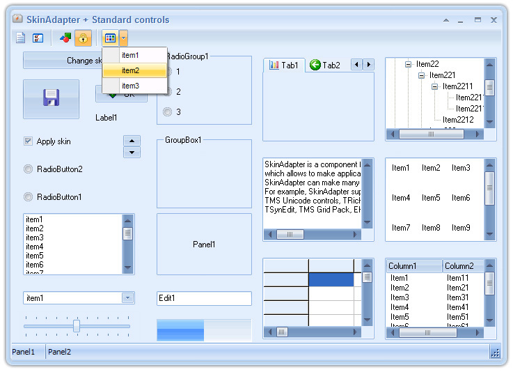 SkinAdapter 5.30 software screenshot