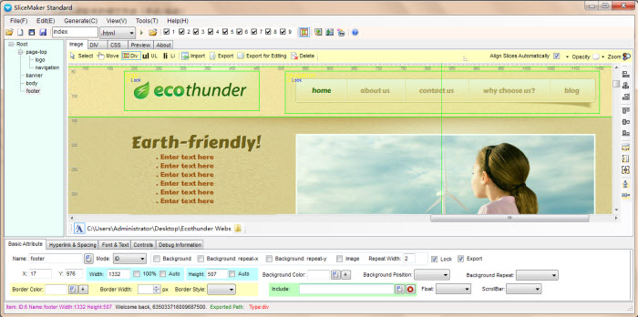 SliceMaker Standard 3.5.0.0 software screenshot