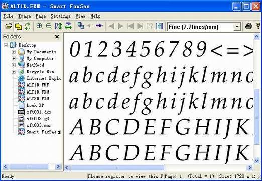Smart FaxSee 2.20.908 software screenshot