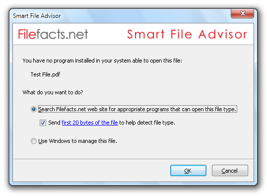 Smart File Advisor 1.1.3 software screenshot