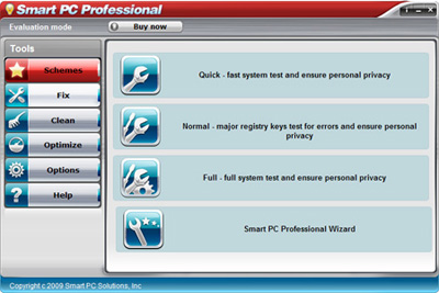 Smart PC Professional Demo 4.7 software screenshot