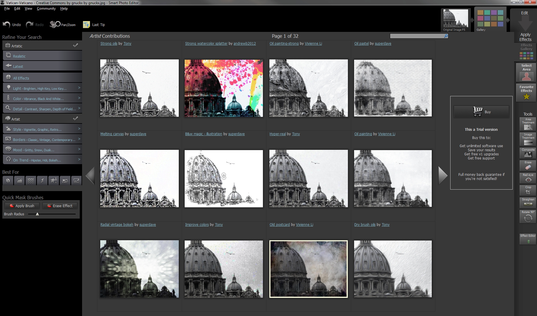 Smart Photo Editor 1.22.2 software screenshot