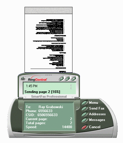 SmartFax 2002 software screenshot
