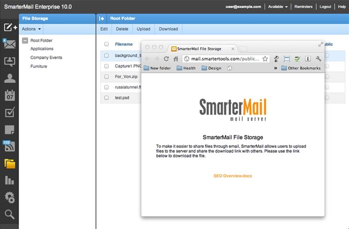 SmarterMail Free Edition 15.0.5949 software screenshot