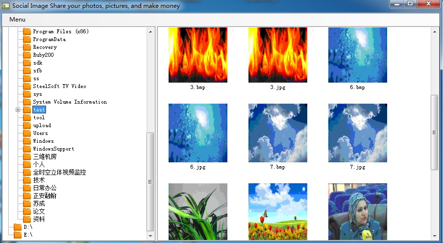 Social Image 5.0.0 software screenshot