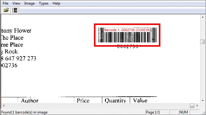 Softek Barcode Reader Toolkit 8.1.2.7 software screenshot