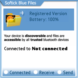 Softick Blue Files 1.08 software screenshot