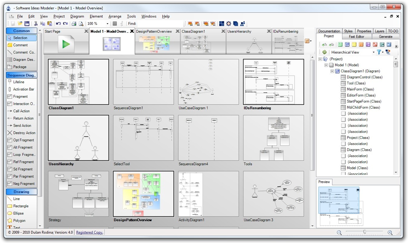 Software Ideas Modeler Portable 10.68.6325.16334 software screenshot