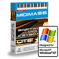 Software MIDI Keyboard Lite     for to mp4 4.39 software screenshot