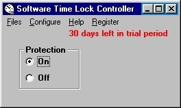 Software Time Lock 6.8.0 software screenshot