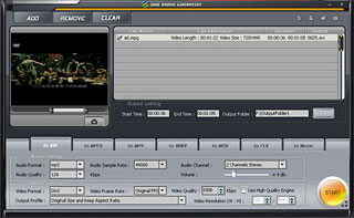 Sog Video Converter 5.2.91 software screenshot