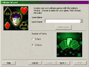 Solitaire Wizard 2.0.0 software screenshot