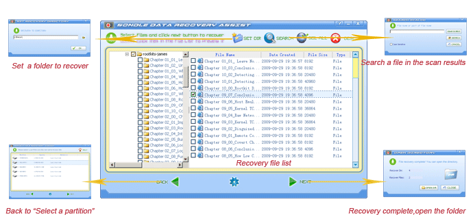 Sondle Data Recovery Assist 3.0.0.52 software screenshot