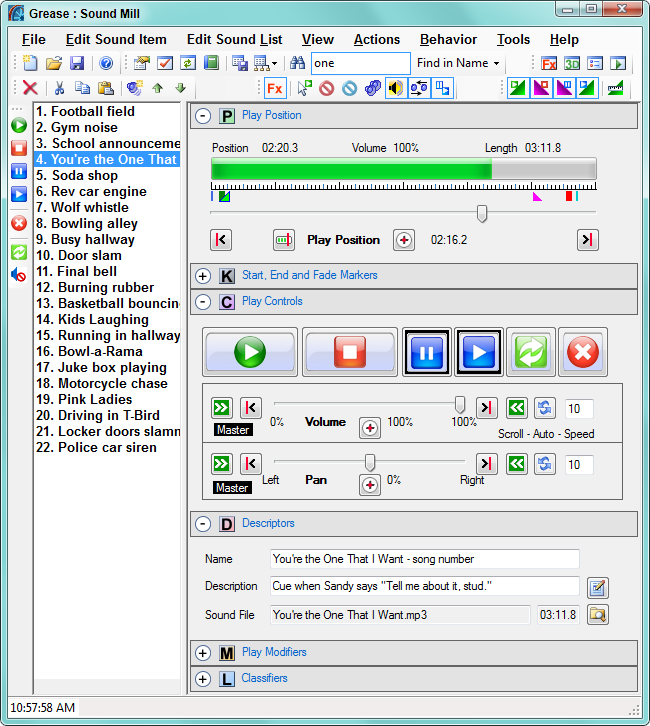 Sound Mill 2.27.0.0 software screenshot
