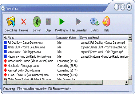 SoundTaxi Pro 2.2.1 software screenshot