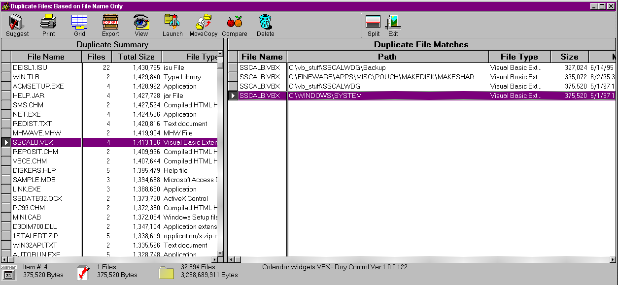 Space Hound 32 3.0.583 software screenshot