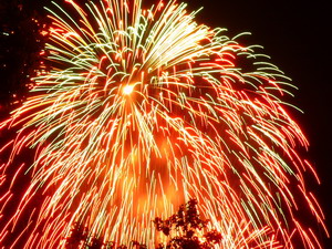 Spectacular Fireworks Screensaver 1 software screenshot