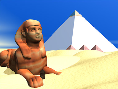 Sphinx Screensaver 1.0 software screenshot