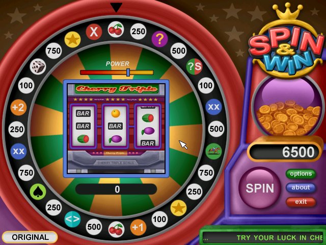 Spin & Win 1.01 software screenshot