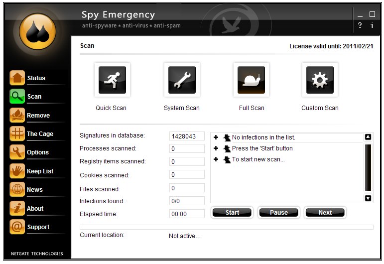 Spy Emergency 24.0.330.0 software screenshot