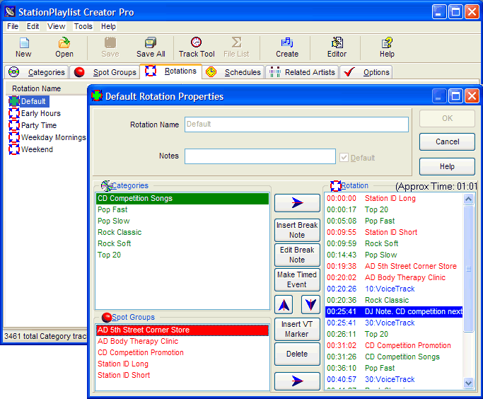 StationPlaylist Creator 4.31 software screenshot