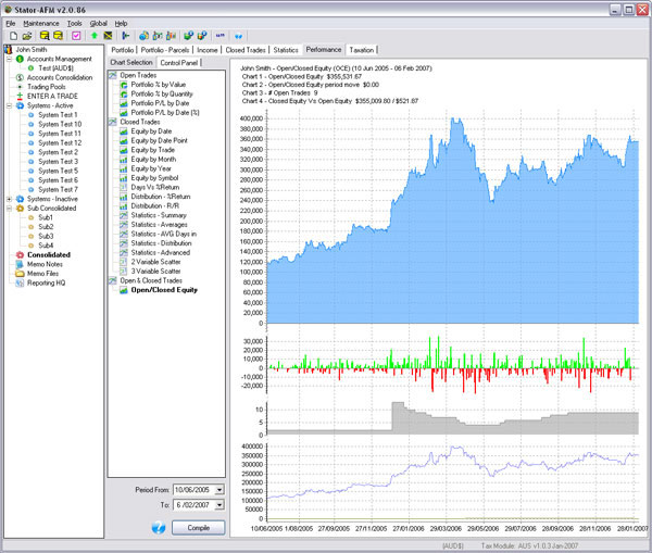Stator-AFM (Lite) 2.0 software screenshot