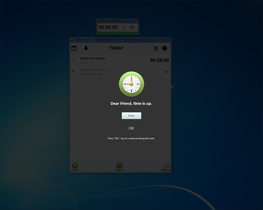 Stayfocused Pro 4.0.0.0 software screenshot