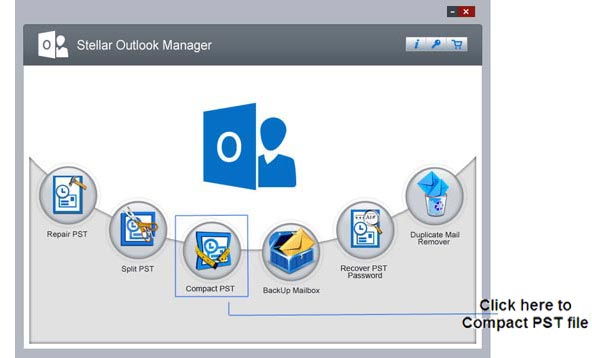 Stellar Outlook Manager 1.0.0.0 software screenshot