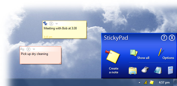 StickyPad 2.3.52 software screenshot
