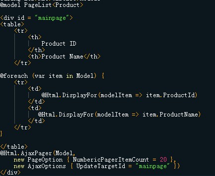 Stored Procedure Pager 1.10 software screenshot