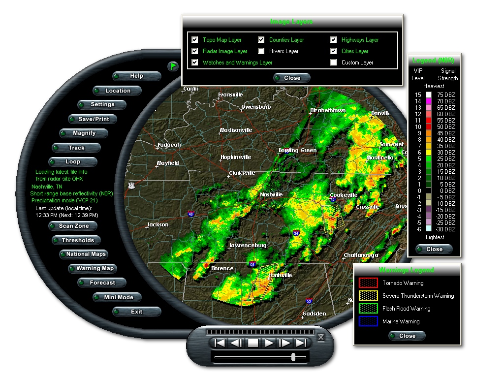 Stormpredator 3.6 software screenshot