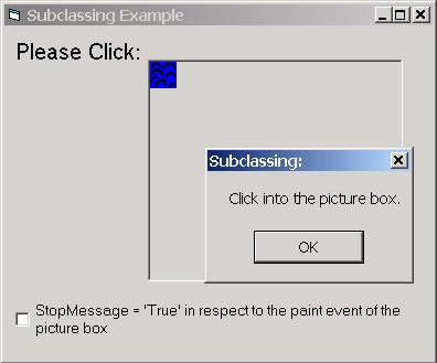 Subclassing ActiveX 1.0 software screenshot