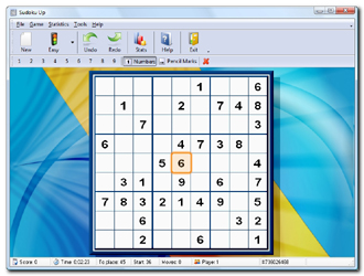 Sudoku Up 2011 5.1 software screenshot