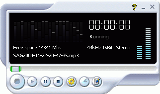 Super Audio Grabber 3.0 software screenshot