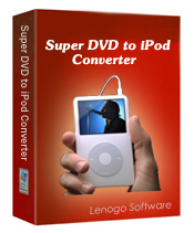 Super DVD to iPod Converter Version 3.2 3.2 software screenshot