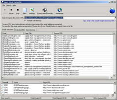 Super Email Extractor 6.27 software screenshot