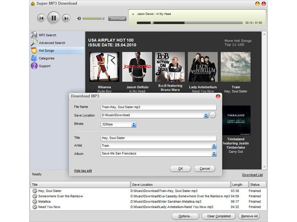 Super MP3 Download 5.1.5.8 software screenshot