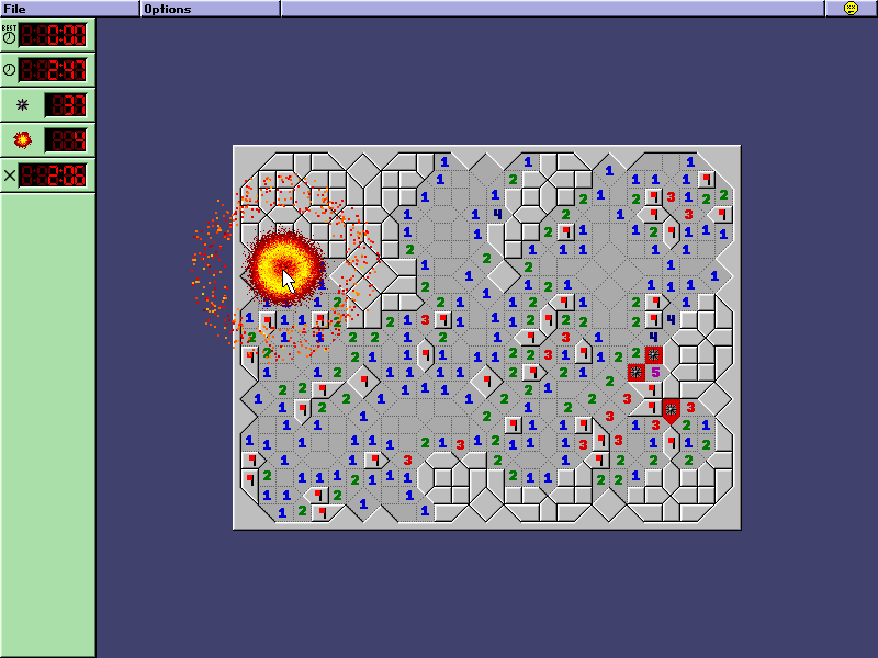 Super Minesweeper 1.13 software screenshot