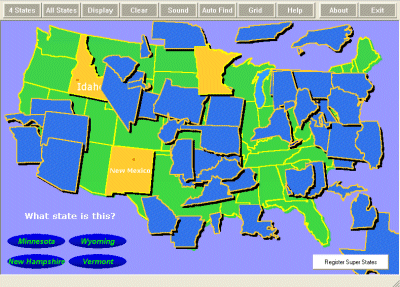 Super States 2.0 software screenshot